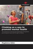 Climbing as a way to promote mental health