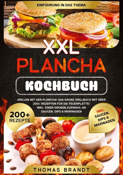 XXL Plancha Kochbuch XXL Plancha Kochbuch