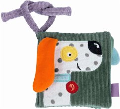 Fehn Stoffbuch Hund NATUR Cover Fehn Stoffbuch Hund NATUR