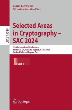 Selected Areas in Cryptography - SAC 2024 (eBook, PDF)