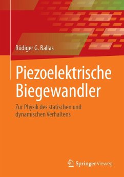 Cover Piezoelektrische Biegewandler (eBook, PDF)