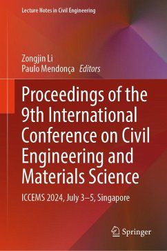 Cover Proceedings of the 9th International Conference on Civil Engineering and Materials Science (eBook, PDF)