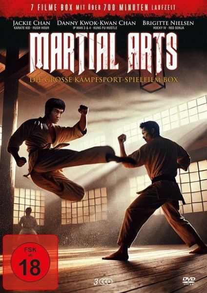 Martial Arts - Spielfilm-Box 7 Filme Auf 3 Dvds