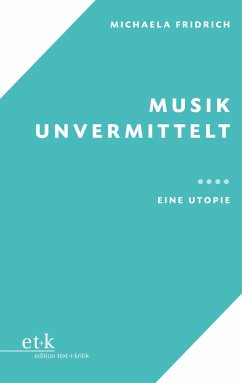 Cover Musik unvermittelt (eBook, PDF)