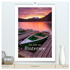 Cover Ein Jahr am Hintersee (hochwertiger Premium Wandkalender 2026 DIN A2 hoch), Kunstdruck in Hochglanz