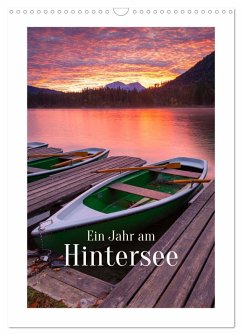 Cover Ein Jahr am Hintersee (Wandkalender 2026 DIN A3 hoch), CALVENDO Monatskalender