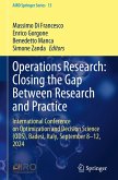 Operations Research: Closing the Gap Between Research and Practice
