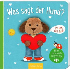 Cover Meine sprechende Fingerpuppe: Was sagt der Hund?