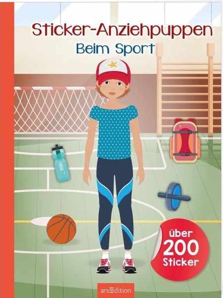 Sticker-Anziehpuppen - Beim Sport Sticker-Anziehpuppen - Beim Sport