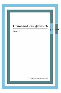 Cover Hermann-Hesse-Jahrbuch, Band 17