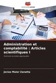 Administration et comptabilité : Articles scientifiques I