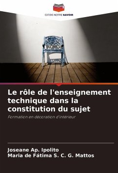 Cover Le rôle de l'enseignement technique dans la constitution du sujet