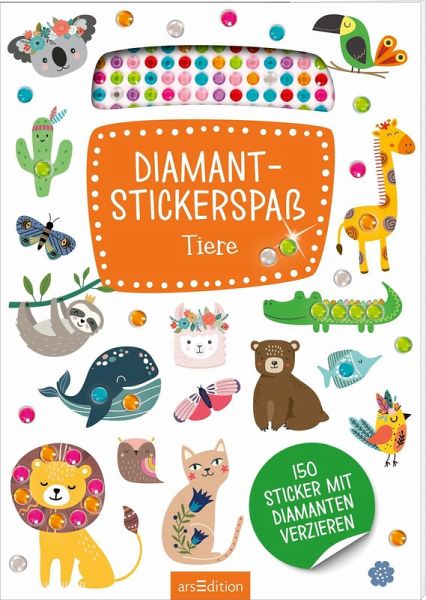 Diamant-Stickerspaß Tiere Diamant-Stickerspaß Tiere