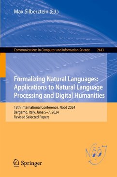 Formalizing Natural Languages: Applications to Natural Language Processing and Digital Humanities