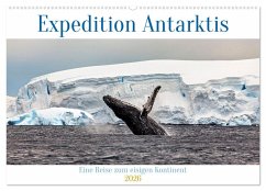 Cover Expedition Antarktis (Wandkalender 2026 DIN A2 quer), CALVENDO Monatskalender