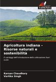 Agricoltura indiana - Risorse naturali e sostenibilità