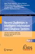 Recent Challenges in Intelligent... - Bild 1