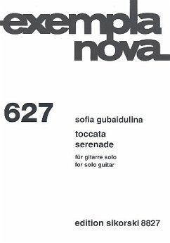 Cover Toccata und Serenade für Gitarre