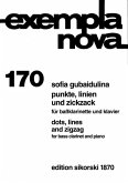 Punkte, Linien und Zickzack für Baßklarinette und Klavier Punkte, Linien und Zickzack für Baßklarinette und Klavier