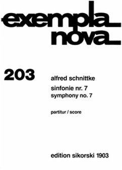 Cover Sinfonie Nr.7 für Orchester Studienpartitur