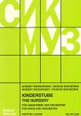 KINDERSTUBE FUER SINGSTIMME UND ORCHESTER (RUSS/DT), PARTITUR SHCHEDRIN, RODION, BEARB. KINDERSTUBE FUER SINGSTIMME UND ORCHESTER (RUSS/DT), PARTITUR SHCHEDRIN, RODION, BEARB.