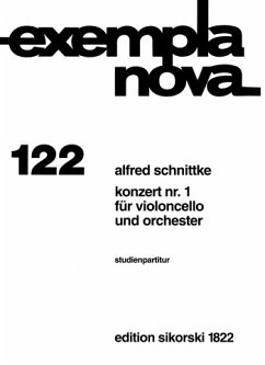 Konzert Nr.1 für Violoncello und Orchester Studienpartitur