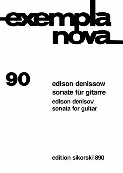 Cover Sonate für Gitarre