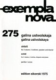 Oktett für 2 Oboen, 4 Violinen, Pauken und Klavier Partitur Oktett für 2 Oboen, 4 Violinen, Pauken und Klavier Partitur