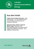 Leipziger Sportwissenschaftliche Beiträge (eBook, PDF) Leipziger Sportwissenschaftliche Beiträge (eBook, PDF)