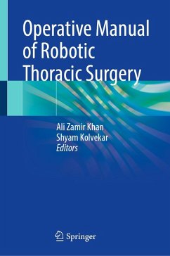 Cover Operative Manual of Robotic Thoracic Surgery (eBook, PDF)