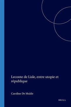 Cover Leconte de Lisle, entre utopie et république