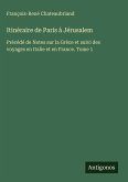 Itinéraire de Paris à Jérusalem