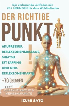 Cover Der Richtige Punkt! Akupressur, Reflexzonenmassage, Shiatsu, EFT Tapping und Ohr-Reflexzonenkarte: Der Umfassende Leitfaden Mit 70+ Übungen für Dein Wohlbefinden (eBook, ePUB)