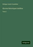 ¿uvres historiques inédites ¿uvres historiques inédites