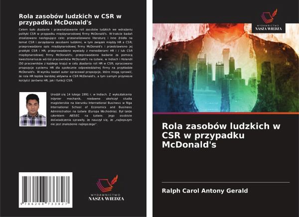 Rola zasobów ludzkich w CSR w przypadku McDonald's Rola zasobów ludzkich w CSR w przypadku McDonald's