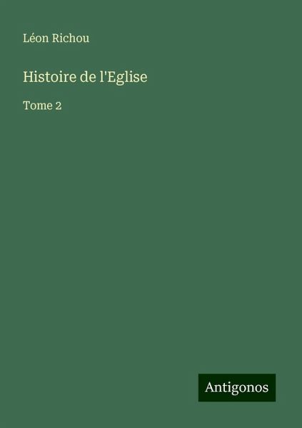 Histoire de l'Eglise