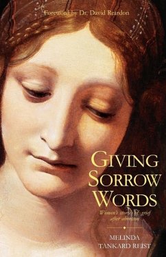 Cover Giving Sorrow Words