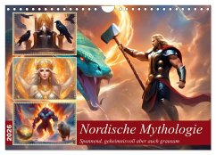 Cover Nordische Mythen (Wandkalender 2026 DIN A4 quer), CALVENDO Monatskalender