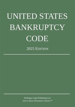 Cover United States Bankruptcy Code; 2025 Edition