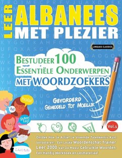 Cover LEER ALBANEES MET PLEZIER - GEVORDERD