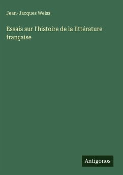 Cover Essais sur l'histoire de la littérature française