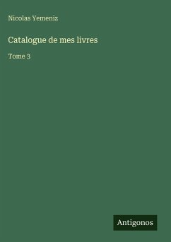 Cover Catalogue de mes livres