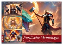 Cover Nordische Mythen (Wandkalender 2026 DIN A3 quer), CALVENDO Monatskalender
