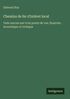 Cover Chemins de fer d'intéret local