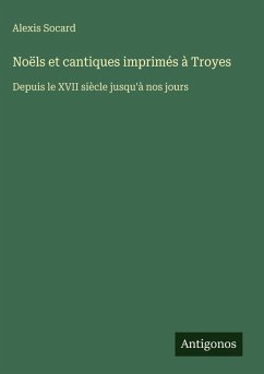 Cover Noëls et cantiques imprimés à Troyes