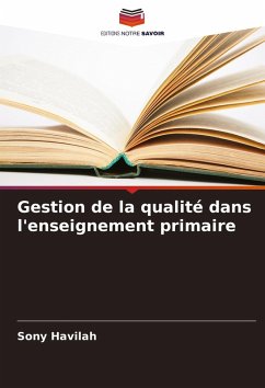 Cover Gestion de la qualité dans l'enseignement primaire
