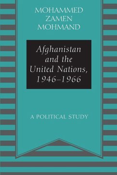 Cover Afghanistan and the United Nations, 1946-1966