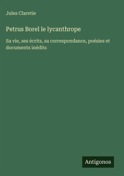 Cover Petrus Borel le lycanthrope