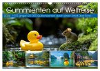 Gummienten auf Weltreise (Wandkalender 2026 DIN A3 quer), CALVENDO Monatskalender
