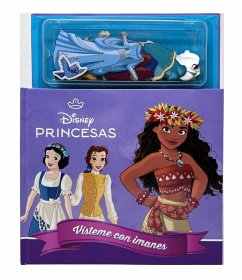 Cover Princesas. Vísteme con imanes: Libro magnético